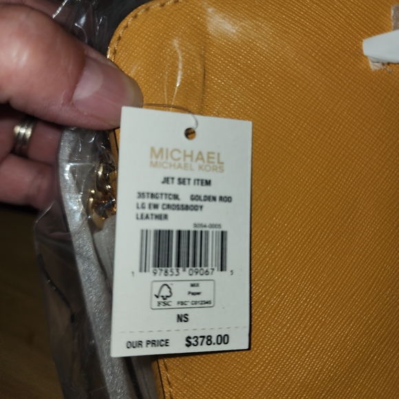 Michael Kors Jet Set Crossbody Goldenrod - Picture 6 of 7